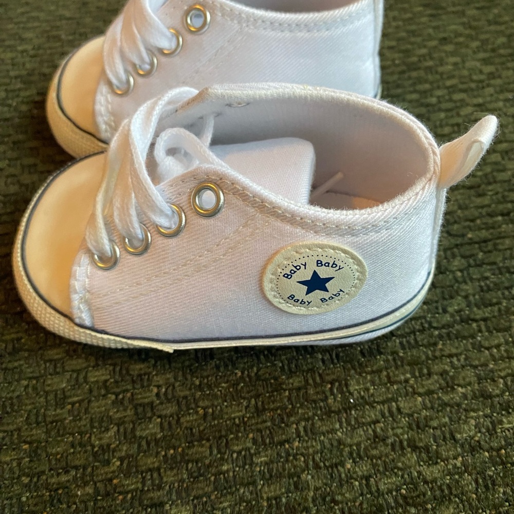 Converse White Baby Walker Sneakers High-Top
